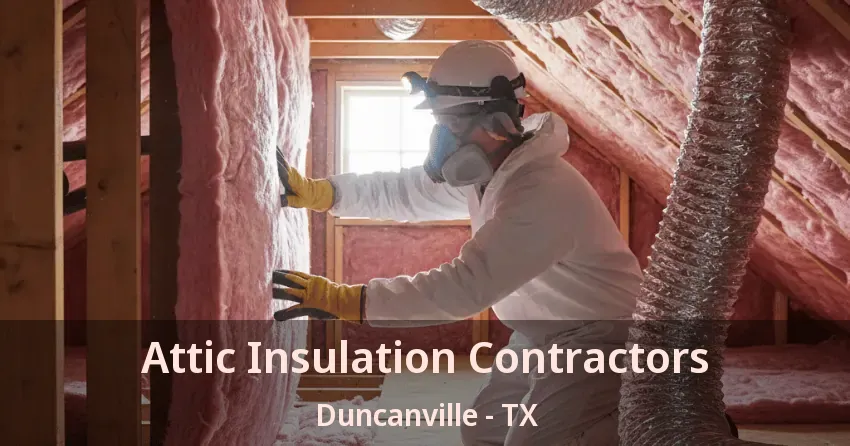 Attic Insulation Contractors Duncanville - TX