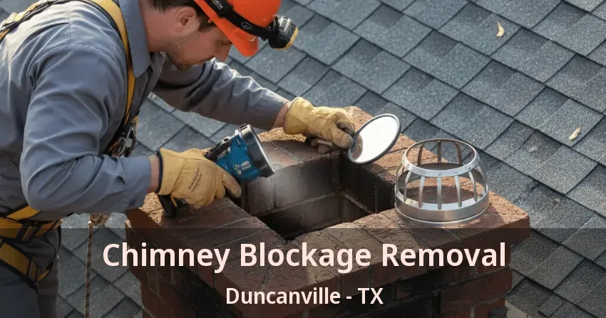 Chimney Blockage Removal Duncanville - TX