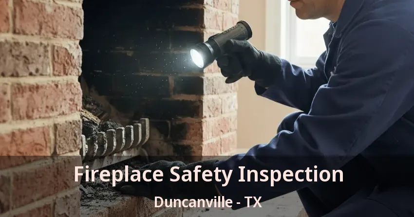 Fireplace Safety Inspection Duncanville - TX